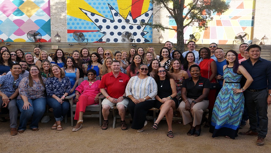 A group of folks from the Pharmacy school