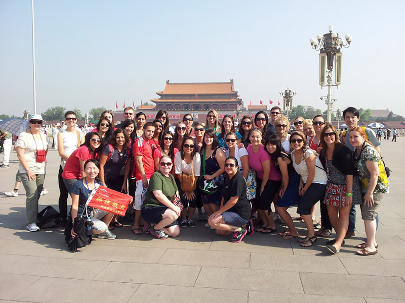 UIW students in China 2012