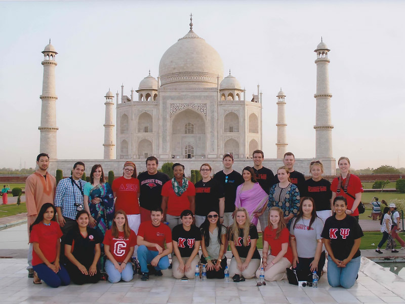 UIW students in India 2013